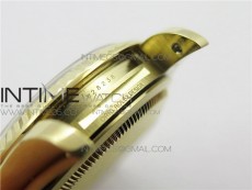 Day-Date 36 128239 YG BP Best Edition Green Crystal Markers Dial on YG President Bracelet