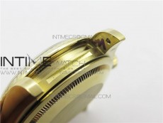 Day-Date 36 128239 YG BP Best Edition Green Crystal Markers Dial on YG President Bracelet