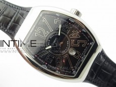Vanguard V45 SS ZF Best Edition Black Textured Dial on Black Rubber Strap MIYOTA 9015