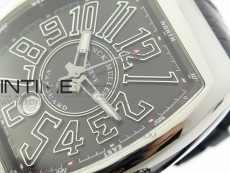 Vanguard V45 SS ZF Best Edition Black Textured Dial on Black Rubber Strap MIYOTA 9015