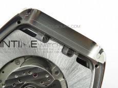 Vanguard V45 SS ZF Best Edition Black Textured Dial on Black Rubber Strap MIYOTA 9015