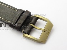 Pilot UTC Bronzo IW327101 ZF 1:1 Best Edition Dark Green Dial on Brown Leather Strap A35111