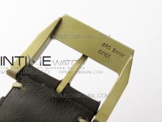 Pilot UTC Bronzo IW327101 ZF 1:1 Best Edition Dark Green Dial on Brown Leather Strap A35111