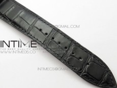 Polaris Geographic SS ZF 1:1 Best Edition Blue Textured Dial on Black Leather Strap A936