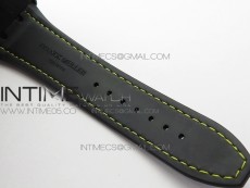 Vanguard V45 DLC ZF 1:1 Best Edition Black Yellow Markers Dial on Black Gummy Strap MIYOTA 9015