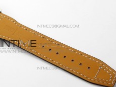 Pilot Chrono Spitfire IW3777 Green SS ZF 1:1 Best Edition Green Dial on Brown Leather Strap A7750
