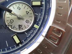 Avenger Chronograph 43mm SS B12F Best Edition Blue Dial on SS Bracelet A7750