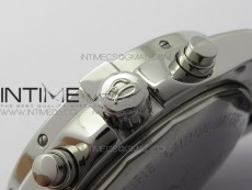 Avenger Chronograph 43mm SS B12F Best Edition White Dial on SS Bracelet A7750