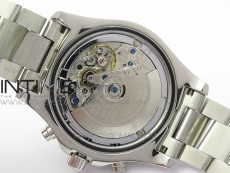 Avenger Chronograph 43mm SS B12F Best Edition White Dial on SS Bracelet A7750