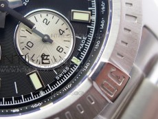 Avenger Chronograph 43mm SS B12F Best Edition Black Dial on SS Bracelet A7750