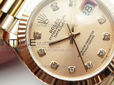 Datejust 31mm 278275 RG BP Best Edition RG Crystal Markers Dial on RG President Bracelet