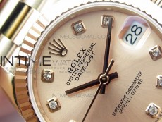 Datejust 31mm 278275 RG BP Best Edition RG Crystal Markers Dial on RG President Bracelet