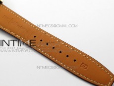 Portugieser Chrono Classic 42 IW390406 RG ZF 1:1 Best Edition Blue dial on Brown Leather Strap A7750