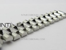 Datejust 31mm 278275 SS Crystals bezel BP Best Edition Gray Roman Markers Dial(@6 Crystal Makrer) on SS President Bracelet