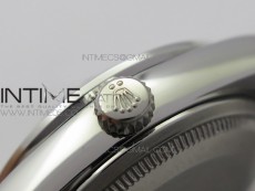 Datejust 31mm 278275 SS Crystal bezel BP Best Edition White Mop Dial(@6 Crystal Makrer) on SS President Bracelet