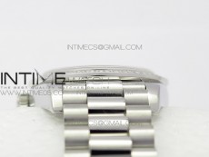 Datejust 31mm 278275 SS Crystal bezel BP Best Edition White Mop Dial(@6 Crystal Makrer) on SS President Bracelet