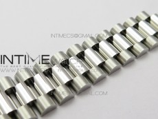 Datejust 31mm 278275 SS Crystal bezel BP Best Edition White Mop Dial(@6 Crystal Makrer) on SS President Bracelet