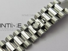 Datejust 31mm 278275 SS Crystal bezel BP Best Edition White Mop Dial(@6 Crystal Makrer) on SS President Bracelet