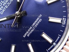 DateJust 41 126334 SS BP 1:1 Best Edition New Version Blue Dial on Jubilee Bracelet