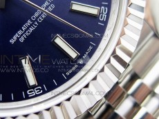 DateJust 41 126334 SS BP 1:1 Best Edition New Version Blue Dial on Jubilee Bracelet
