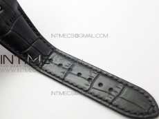 Excalibur Rddbex0393 SS Crystals Bezel BBR Best Edition Skeleton Dial on Black Leather Strap A2136 Tourbillon V2
