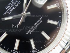 DateJust 41 126334 SS BP 1:1 Best Edition New Version Black Dial on Jubilee Bracelet