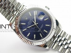 DateJust 41 126334 SS BP 1:1 Best Edition New Version Blue Dial on Jubilee Bracelet