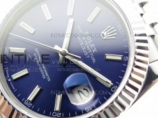 DateJust 41 126334 SS BP 1:1 Best Edition New Version Blue Dial on Jubilee Bracelet