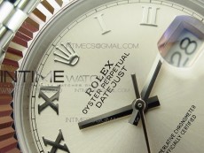 DateJust 41 126334 SS BP 1:1 Best Edition New Version Silver Roman Markers Dial on Jubilee Bracelet