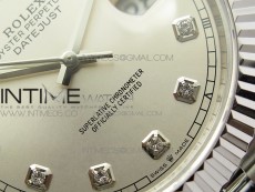DateJust 41 126334 SS BP 1:1 Best Edition New Version Silver Crystals Markers Dial on Jubilee Bracelet