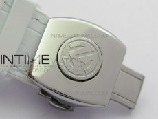Vanguard V45 SS ZF Best Edition White Textured Dial on White Rubber Strap MIYOTA 9015