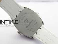 Vanguard V45 SS ZF Best Edition White Textured Dial on White Rubber Strap MIYOTA 9015
