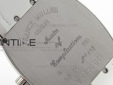 Vanguard V45 SS ZF Best Edition White Textured Dial on White Rubber Strap MIYOTA 9015