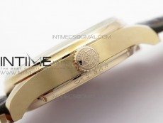 Portuguese Real PR Real Annual Calendar IW503302 RG V9F Best Edition White Dial Brown Leather Strap A52610