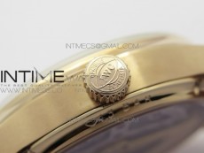 Portuguese Real PR Real Annual Calendar IW503302 RG V9F Best Edition White Dial Brown Leather Strap A52610