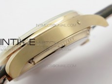 Portuguese Real PR Real Annual Calendar IW503302 RG V9F Best Edition White Dial Brown Leather Strap A52610