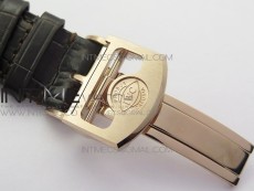 Portuguese Real PR Real Annual Calendar IW503302 RG V9F Best Edition White Dial Brown Leather Strap A52610