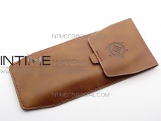 Portuguese Real PR Real Annual Calendar IW503302 RG V9F Best Edition White Dial Brown Leather Strap A52610