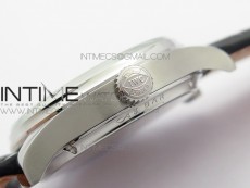 Portuguese Real PR Real Annual Calendar IW503406 V9F Best Edition White Dial Black Leather Strap A52610