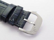 Rendez-Vous Night & Day SS Diamonds Bezel ZF 1:1 Best Edition White MOP Dial on Black Leather Strap A898