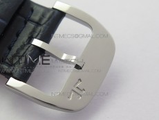 Rendez-Vous Night & Day SS Diamonds Bezel ZF 1:1 Best Edition White MOP Dial on Black Leather Strap A898