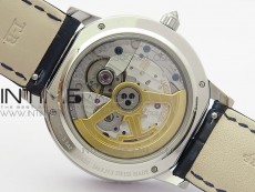 Rendez-Vous Night & Day SS Diamonds Bezel ZF 1:1 Best Edition White MOP Dial on Black Leather Strap A898
