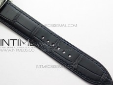 Rendez-Vous Night & Day SS Diamonds Bezel ZF 1:1 Best Edition White MOP Dial on Black Leather Strap A898