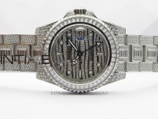GMT Master II 116769 BRIL Full Diamonds Watch TWF Best Edition A2836