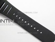 RM11-03 RG KVF 1:1 Best Edition Crystal Skeleton Dial on Black Rubber Strap A7750