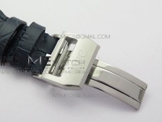 Big Pilot IW501008 Real PR SS ZF 1:1 Best Edition Blue Dial on Blue Leather Strap A51111