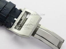 Big Pilot IW501008 Real PR SS ZF 1:1 Best Edition Blue Dial on Blue Leather Strap A51111