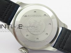 Big Pilot IW501008 Real PR SS ZF 1:1 Best Edition Blue Dial on Blue Leather Strap A51111