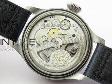 Big Pilot IW501008 Real PR SS ZF 1:1 Best Edition Blue Dial on Blue Leather Strap A51111