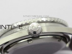 Vintage Seamaster 300 No Date SS B12 Black Dial On Brown Leather Strap A-2836 (Free Nylon Strap)